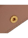 V Logo Signature Flap Compact Half Wallet Rose Canel - VALENTINO - BALAAN 8