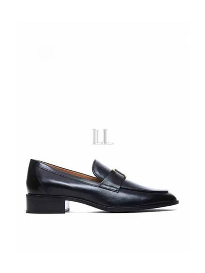 T Timeless Leather Loafers Black - TOD'S - BALAAN 2