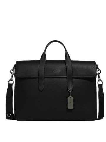 Sullivan Portfolio Brief Case Black - COACH - BALAAN 1