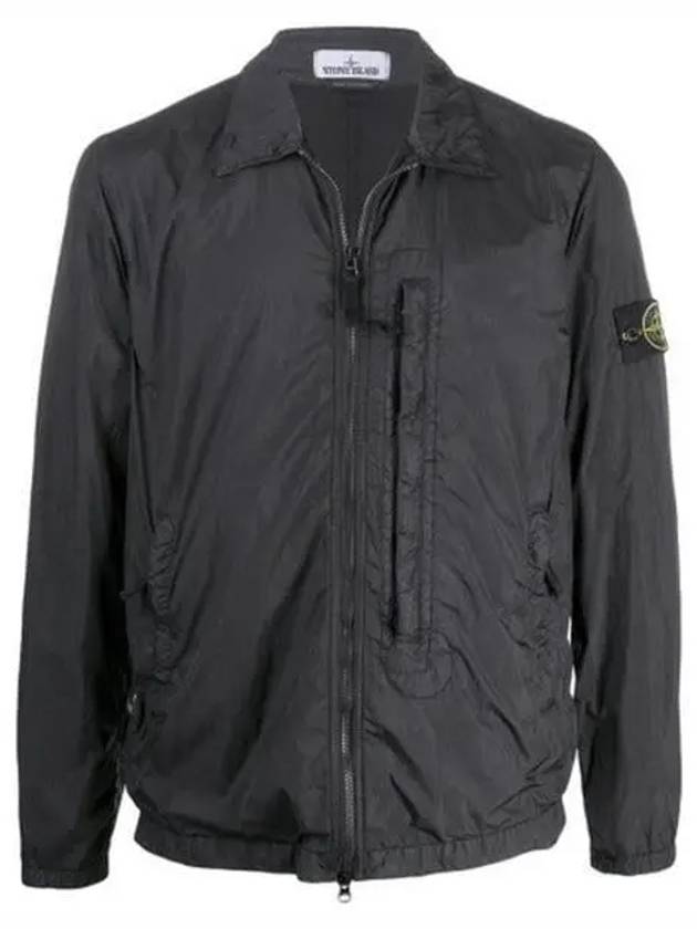 Jacket Crinkle Labs Overshirt Dark Gray 731510123 V0065 1060987 - STONE ISLAND - BALAAN 1