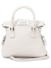 5AC Classique Micro Tote Bag Light Grey - MAISON MARGIELA - BALAAN 3