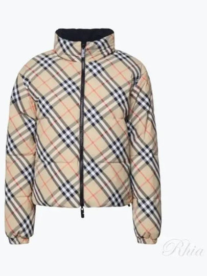 Reversible check padded jacket 8096129 - BURBERRY - BALAAN 2