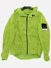 Men's Shadow Project Nylon Metal Waffle Print Hooded Jacket Green - STONE ISLAND - BALAAN 3