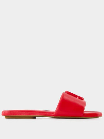 The J Marc Sandals - Marc Jacobs - Leather - Red - MARC JACOBS - BALAAN 1