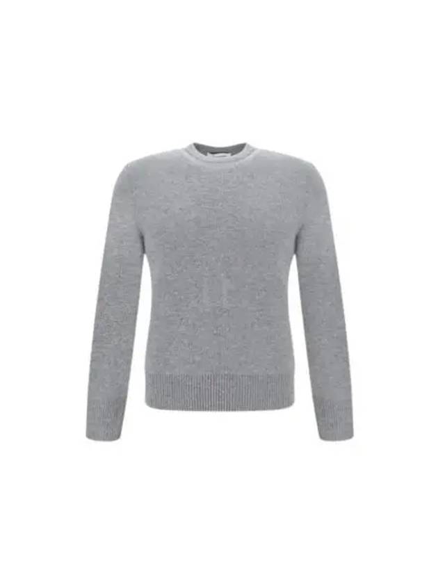 Arm Band Merino Wool Pique Knit Top Grey - THOM BROWNE - BALAAN 2