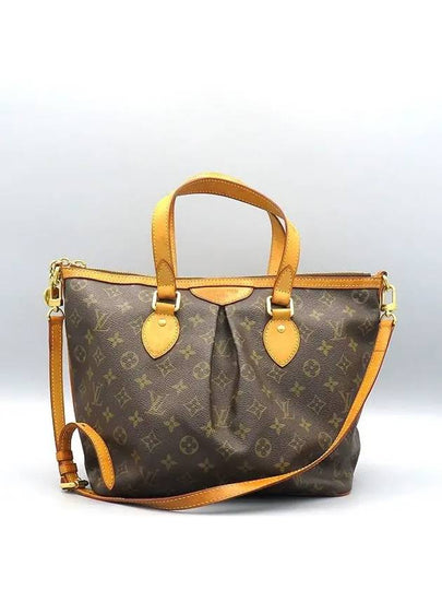 M40145 Monogram Canvas Palermo PM Tote Bag Shoulder Strap 2WAY - LOUIS VUITTON - BALAAN 2