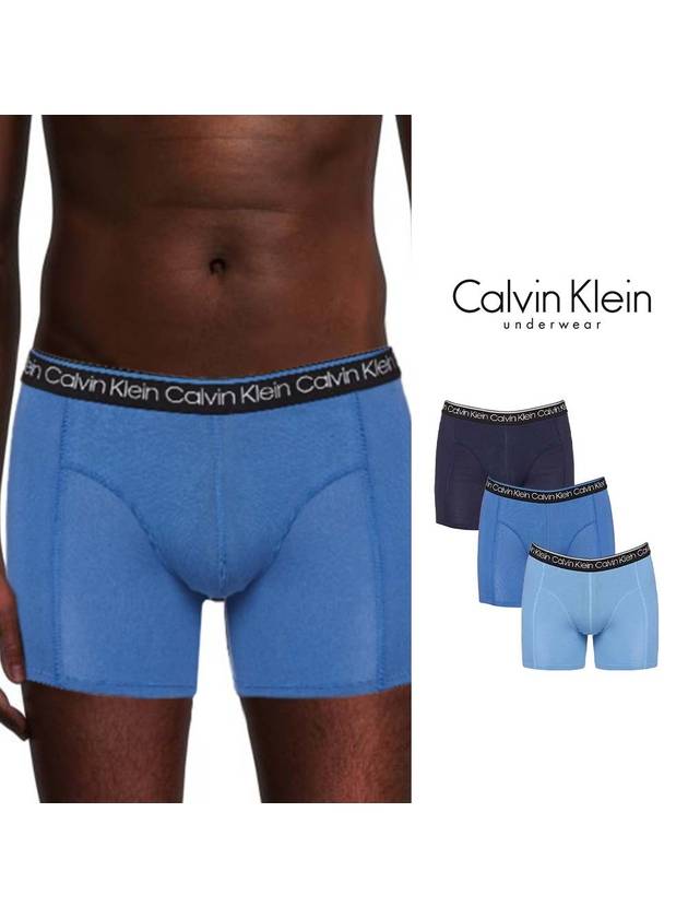 Men's Cotton Stretch 3-Pack Briefs - CALVIN KLEIN - BALAAN 4