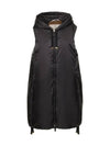 GREENGI hooded vest black 2429296054 009 - MAX MARA - BALAAN 2