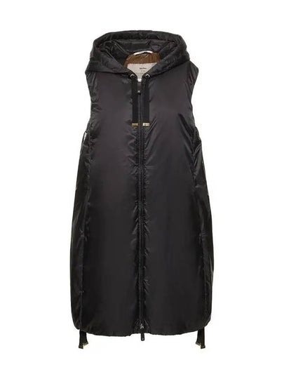 GREENGI Hooded Vest Black 2429296054 009 - MAX MARA - BALAAN 2