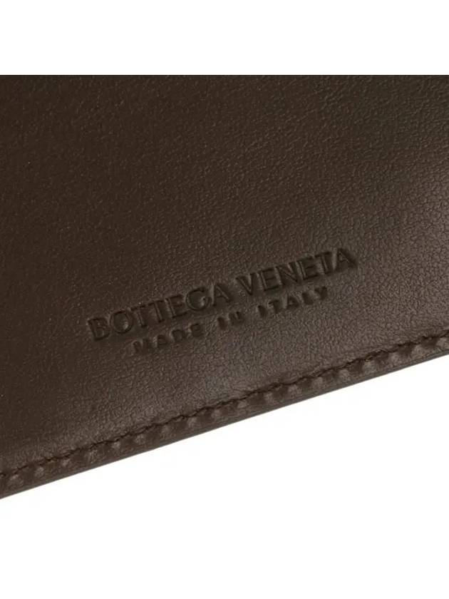 Intrecciato Cassette Half Wallet Brown - BOTTEGA VENETA - BALAAN 6