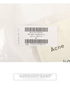 Label Logo Cotton Short Sleeve T-Shirt White - ACNE STUDIOS - BALAAN 7