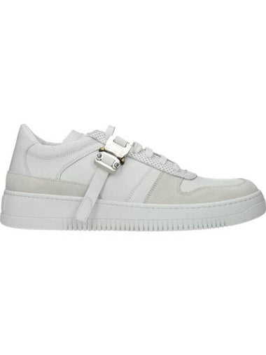 Buckle Leather Low Top Sneakers White - 1017 ALYX 9SM - BALAAN 1