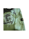 Crew Neck Print Logo Patch Sweatshirt Green - STONE ISLAND - BALAAN 4