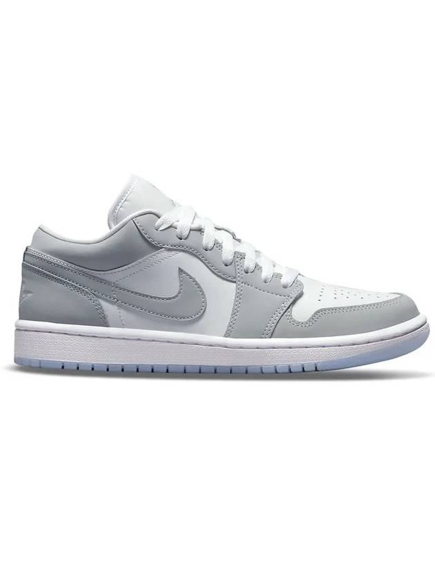 W Nike Jordan 1 Low White Wolf Gray DC0774 105 - JORDAN - BALAAN 1
