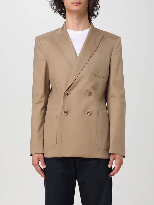 Blazer a doppiopetto Valentino in cotone - VALENTINO - BALAAN 1