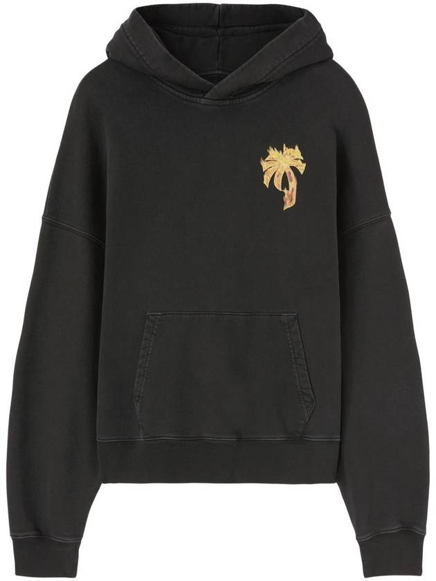 Palm Angels Burning Palm Hoody Clothing - PALM ANGELS - BALAAN 1