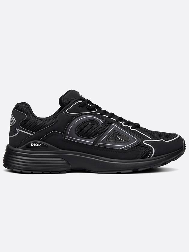 B30 Low Top Sneakers Black - DIOR - BALAAN 3