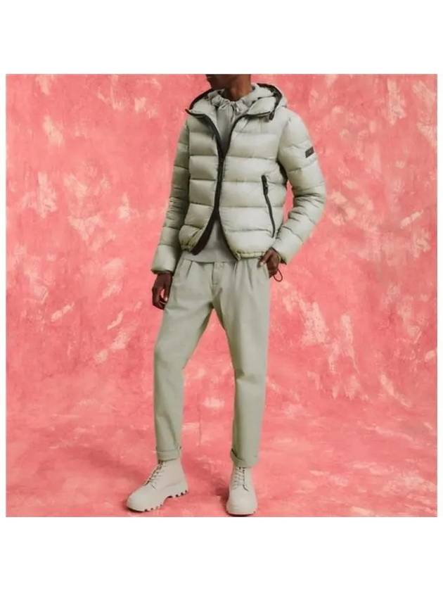 HONOVA NR 02 Hooded Down Jacket Beige Gray - PEUTEREY - BALAAN 5