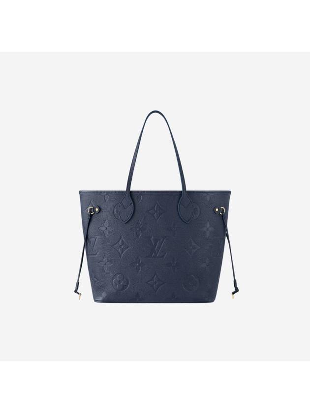 Neverfull MM Monogram Empreinte Tote Bag Navy - LOUIS VUITTON - BALAAN 1