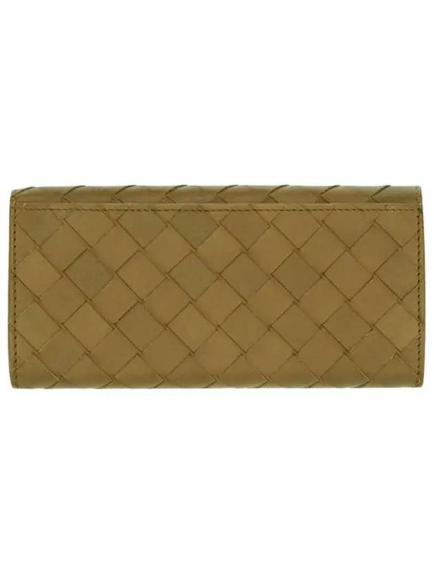 Intrecciato Calfskin Long Wallet Brown - BOTTEGA VENETA - BALAAN 3