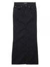 Maxi H-Line Skirt Black - BALENCIAGA - BALAAN 2