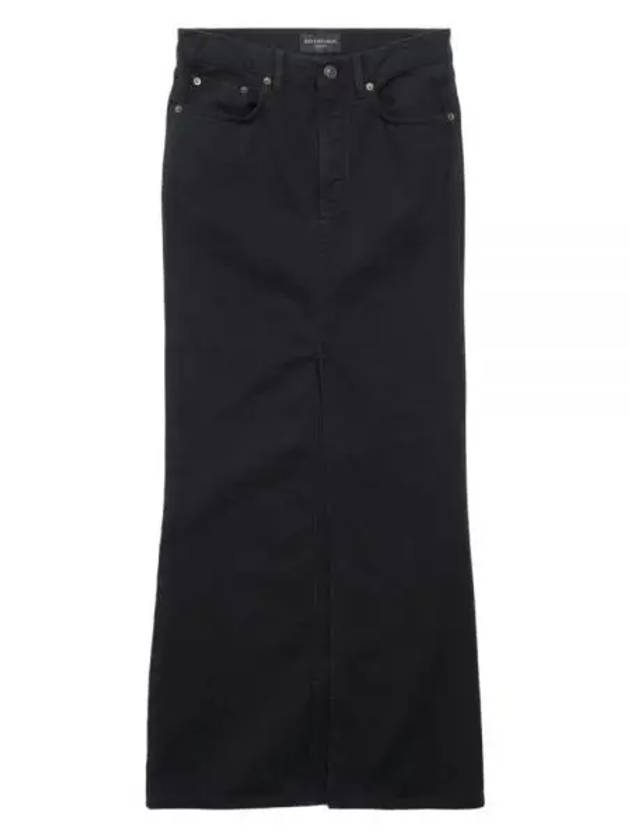 Maxi H-Line Skirt Black - BALENCIAGA - BALAAN 2