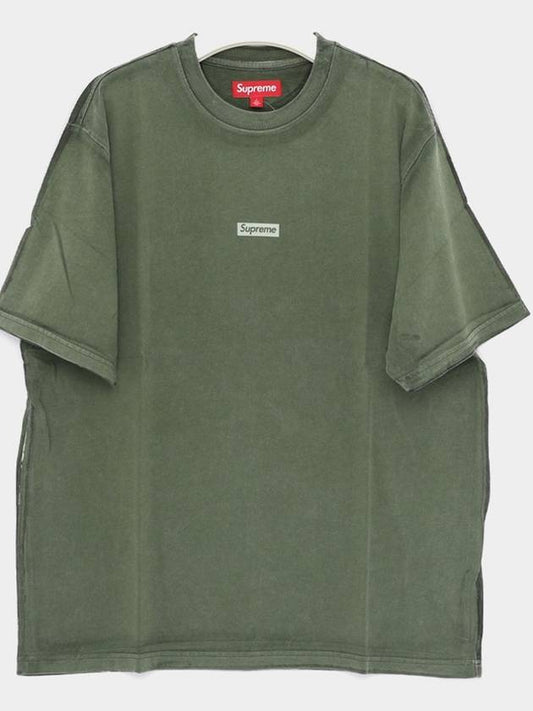 SS24KN54 GREEN overprint t shirt - SUPREME - BALAAN 2