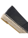 CC logo lambskin espadrilles black - CHANEL - BALAAN 8