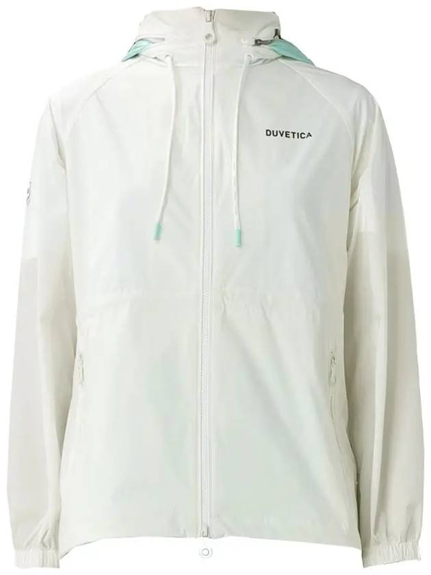 Mirisa Polyamide Blend Windbreaker Ivory - DUVETICA - BALAAN 3