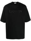 Short Sleeve T Shirt RMTS0026J20810 Black - LANVIN - BALAAN 1