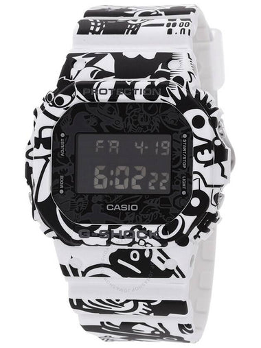 Casio World Time Quartz Digital Unisex Watch DW5600-GU7 - CASIO - BALAAN 1