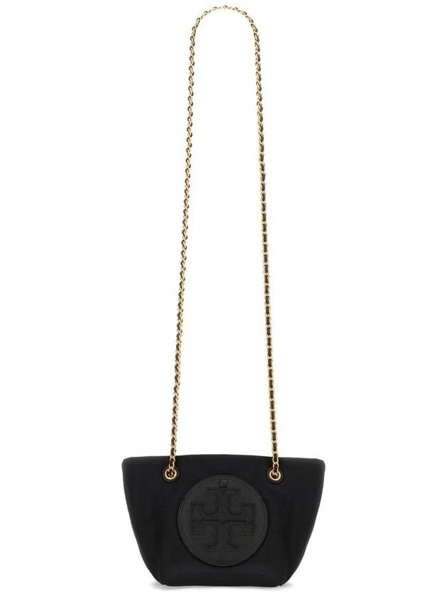 Women's Ella Nylon Tote Bag Black - TORY BURCH - BALAAN 3