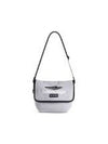 Explorer Small Messenger Bag Gray Black White 6202592AA8K1469 - BALENCIAGA - BALAAN 2