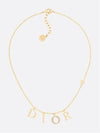 Revolution White Crystal Necklace Gold - DIOR - BALAAN 3