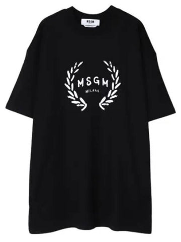 Logo Print Short Sleeve T Shirt Men s Tee - MSGM - BALAAN 1