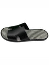 Izmir Calfskin Sandals Noir Men s Shoes H241869Z H02 TEO - HERMES - BALAAN 1