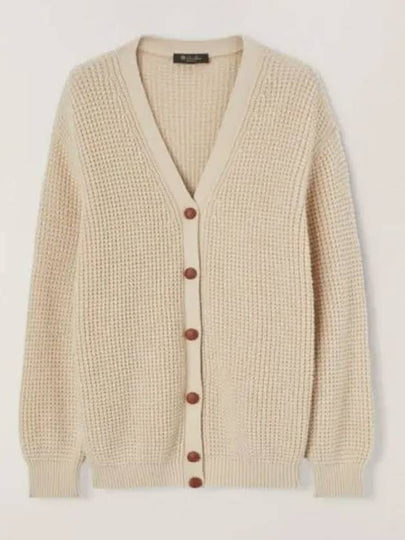 Yamba Knit Cardigan Beige - LORO PIANA - BALAAN 2