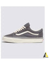 Old Skool 36 Low Top Sneakers Salt Wash Pewter - VANS - BALAAN 2