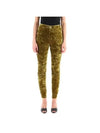 Velvet Straight Pants Absinthe - SAINT LAURENT - BALAAN 3