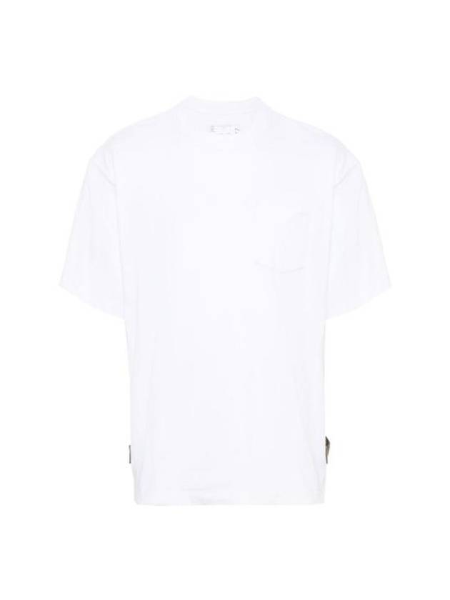 short sleeve t-shirt 24 03377M 101 WHITE - SACAI - BALAAN 1