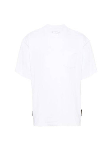 short sleeve t-shirt 24 03377M 101 WHITE - SACAI - BALAAN 1