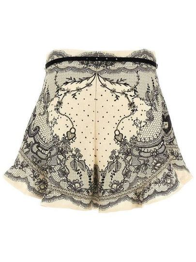 Zimmermann 'Crush Flat Front Frill' Shorts - ZIMMERMANN - BALAAN 2