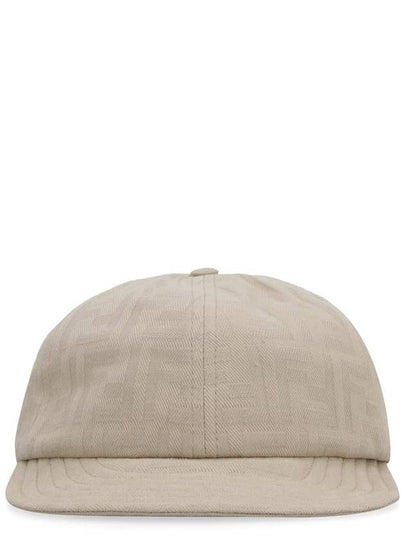 Semi Motif Denim Ball Cap Beige - FENDI - BALAAN 2