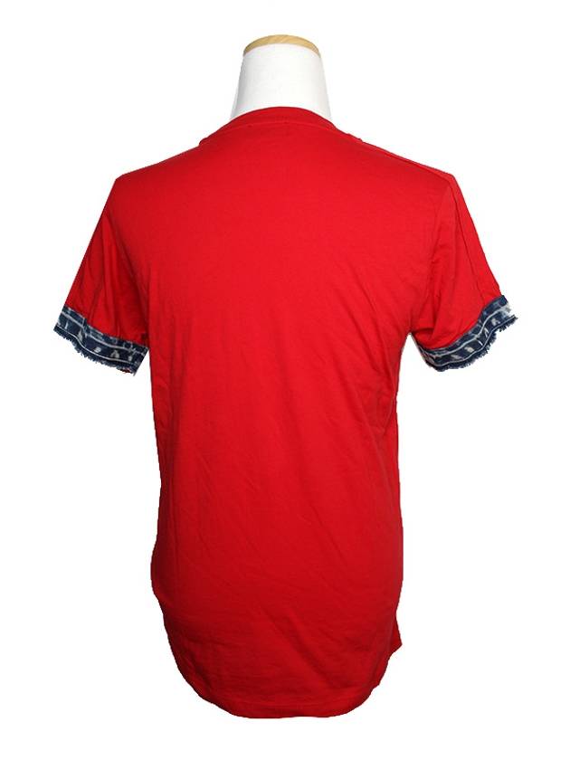 Red applique t shirt 44 - DIESEL - BALAAN 2