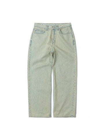 Washing Wide Pants Green BFMCFPT01 - BACKANDFORTH - BALAAN 1