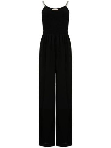 Michael Kors Trousers Black - MICHAEL KORS - BALAAN 1