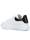 Larry Oversole Black Tab Low Top Sneakers White - ALEXANDER MCQUEEN - BALAAN 8