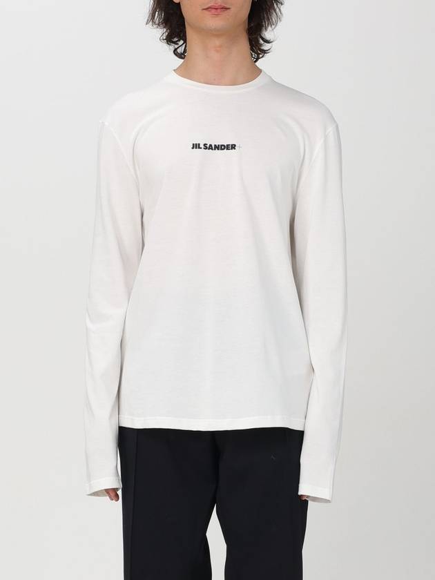 T-shirt con mini logo Jil Sander - JIL SANDER - BALAAN 1