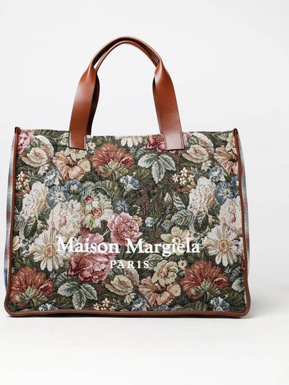 Cabas Large Tote Bag Green Floral - MAISON MARGIELA - BALAAN 2