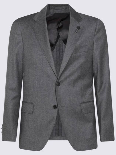 Lardini Grey Wool Suits - RVR LARDINI - BALAAN 2